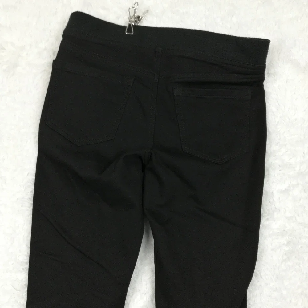 Lei Womens Pants Jeggings Comfy Super Stretch Pull On Black Knit Junior M New